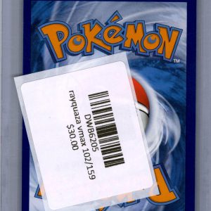 Rayquaza VMAX 102/159, Crown Zenith Pokemon card - alternate view