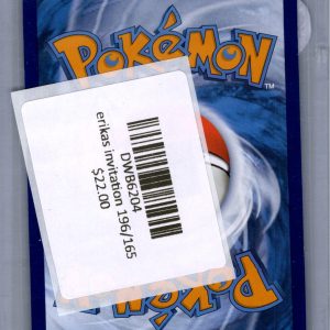 Erika's Invitation 196/165, 151 Pokemon card - alternate view
