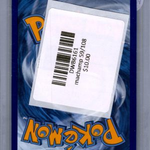 Machamp 59/108 Holo, Evolutions Pokemon card - alternate view
