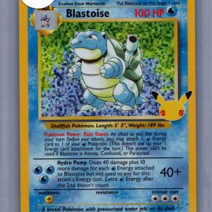 Blastoise 2/102, Celebrations Pokemon card