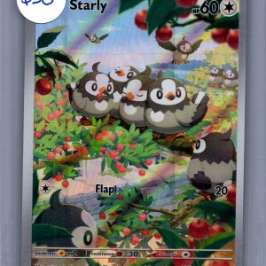 Starly 221/198, Scarlet Violet Pokemon card
