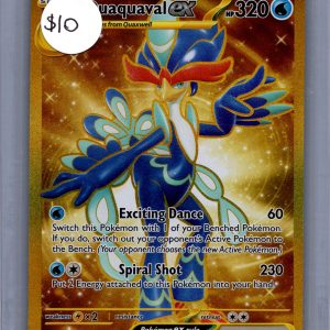 Quaquaval EX 273/193, Paldea Evolved Pokemon card