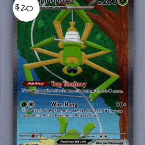 Spidops EX 243/198, Scarlet Violet Pokemon card