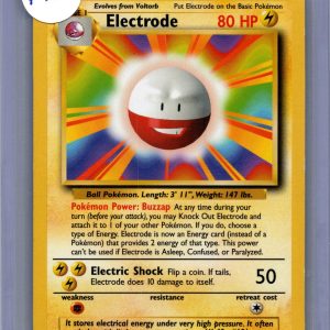 Electrode 21/102, Vintage Singles Pokemon card