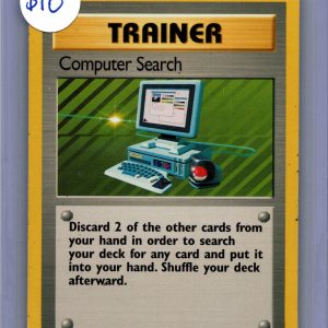 Computer Search 71/102, Vintage Singles Pokemon card