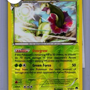 Meganium 3/122 Reverse Holo, BREAKpoint Pokemon card