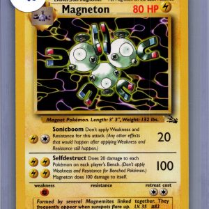 magneton 26/62 Pokemon card