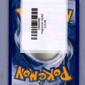 magneton 26/62 Pokemon card - alternate view