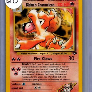 Blaine's Charmeleon 31/132, Vintage Singles Pokemon card