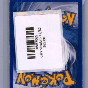 Dark Slowbro 12/82, Vintage Singles Pokemon card - alternate view