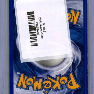 Aerodactyl 1/62, Vintage Singles Pokemon card - alternate view