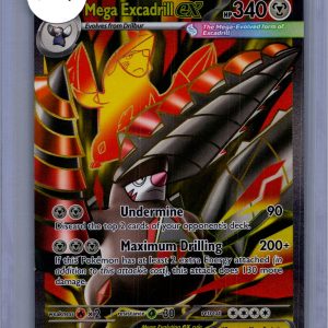 Mega Excadrill EX 103/084, Pitch Black Pokemon card
