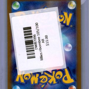 Lillie's Ribombee 105/100 AR, Japanese Singles Pokemon card - alternate view