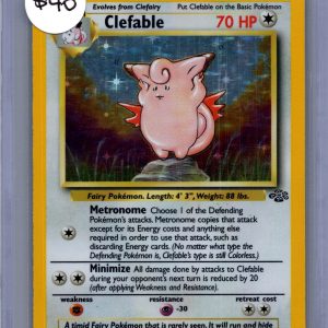 Clefable 1/64, Vintage Singles Pokemon card