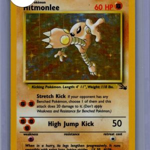 Hitmonlee 7/62, Vintage Singles Pokemon card