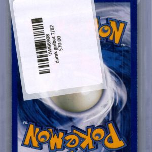 Dark Golbat 7/82, Vintage Singles Pokemon card - alternate view