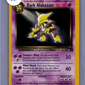 Dark Alakazam 18/82, Vintage Singles Pokemon card