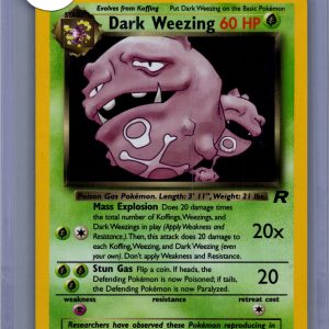 Dark Weezing 14/82 [Holo]- Vintage Singles Pokemon card