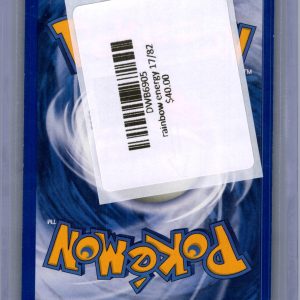Rainbow Energy 17/82, Vintage Singles Pokemon card - alternate view