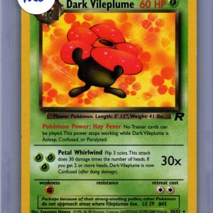 dark vileplume 30/82 Pokemon card