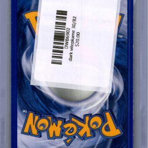 dark vileplume 30/82 Pokemon card - alternate view