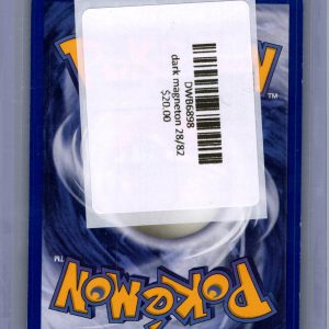 Dark Magneton 28/82, Vintage Singles Pokemon card - alternate view