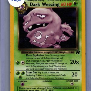 Dark Weezing 31/82, Vintage Singles Pokemon card