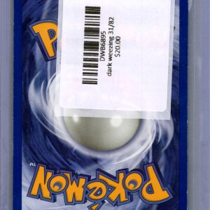 Dark Weezing 31/82, Vintage Singles Pokemon card - alternate view