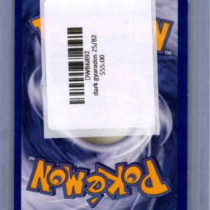 Dark Gyarados 25/82, Vintage Singles Pokemon card - alternate view
