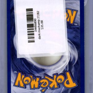 Dark Machamp 27/82, Vintage Singles Pokemon card - alternate view