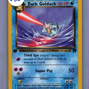 Dark Golduck 37/82 1st Edition, Vintage Singles Pokemon card