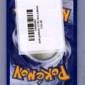 Dark Golduck 37/82 1st Edition, Vintage Singles Pokemon card - alternate view