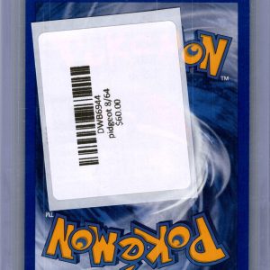 Pidgeot 8/64, Vintage Singles Pokemon card - alternate view