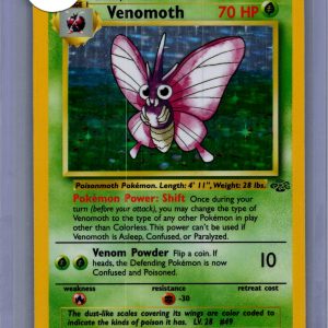 Venomoth 13/64, Vintage Singles Pokemon card