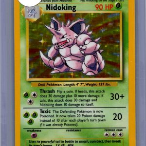 Nidoking 11/102, Vintage Singles Pokemon card