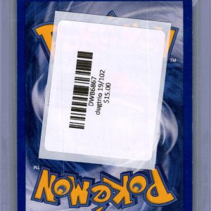 Dugtrio 19/102, Vintage Singles Pokemon card - alternate view