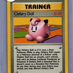 Clefairy Doll 70/102, Vintage Singles Pokemon card