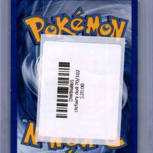 Clefairy Doll 70/102, Vintage Singles Pokemon card - alternate view