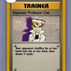 imposter professor oak 73/102 Pokemon card