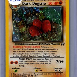 Dark Dugtrio 6/82, Vintage Singles Pokemon card