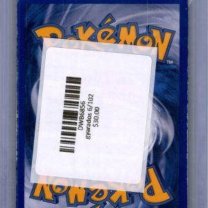 Gyarados 6/102, Vintage Singles Pokemon card - alternate view