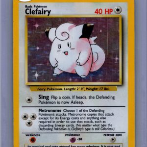 Clefairy 5/102, Vintage Singles Pokemon card