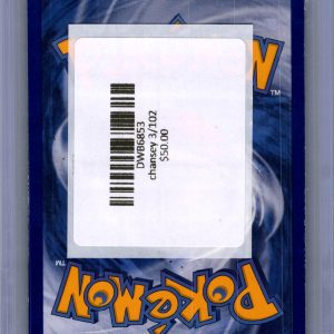 Chansey 3/102, Vintage Singles Pokemon card - alternate view