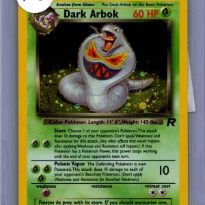 Dark Arbok 2/82, Vintage Singles Pokemon card