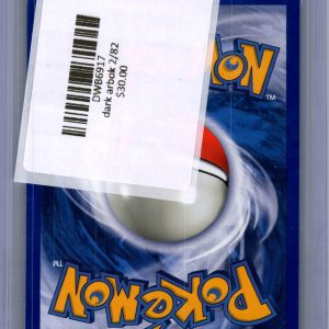 Dark Arbok 2/82, Vintage Singles Pokemon card - alternate view
