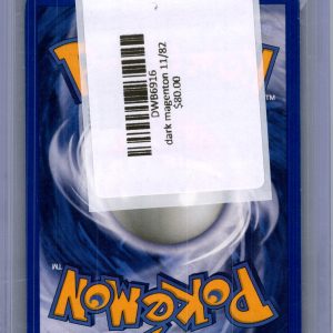 Dark Magneton 11/82, Vintage Singles Pokemon card - alternate view
