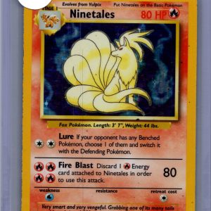 Ninetales 12/102, Vintage Singles Pokemon card