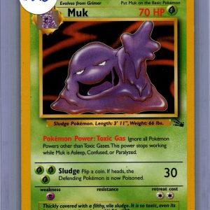 Muk 28/62, Vintage Singles Pokemon card