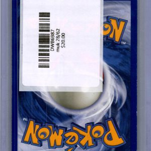 Muk 28/62, Vintage Singles Pokemon card - alternate view