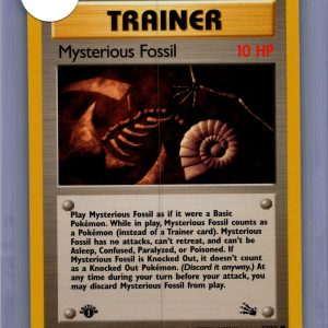 Mysterious Fossil 62/62 1st Edition, Vintage Singles Pokemon card